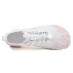 DOTALES - FlowStep Barfußschuhe Weiß/Rosa 36