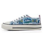 Bunte Sneaker mit schönen Motiven und kreativen...