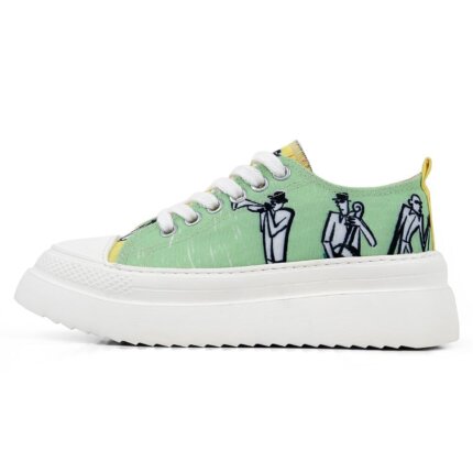 Bunte Sneaker mit schönen Motiven und kreativen Designs - Freya - The Band im DOGO Onlineshop