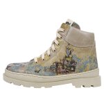 Bunte Boots mit schönen Motiven und kreativen...