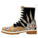 Bunte Boots mit schönen Motiven und kreativen...