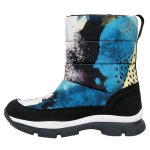 Bunte Boots mit schönen Motiven und kreativen...